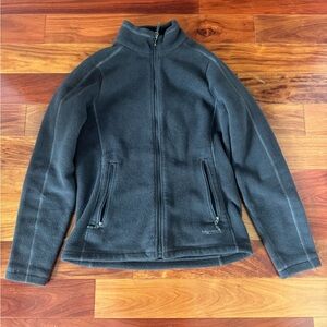 Marmot Polartec Dark Gray Fleece Jacket